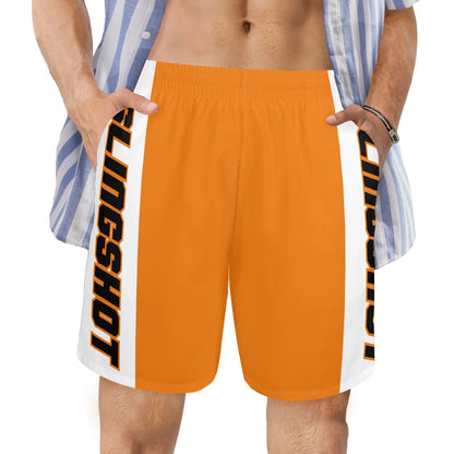3>2 Mens Slingshot Shorts Orange